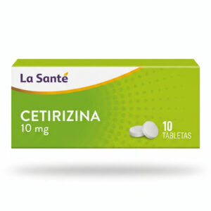 Cetirizina 10 Mg 10 Tabletas La Sante