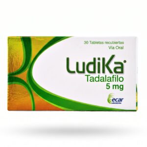 Ludika Tadalafilo 5 mg 30 Tabletas