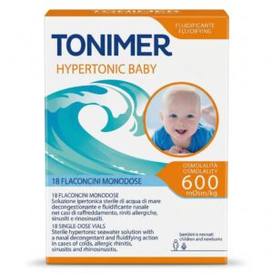 Tonimer Hipertónico 5Ml 18 Unidades Descongestión Nasal