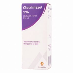 Clotrimazol 1% Solucion Topica 30 Ml Memphis