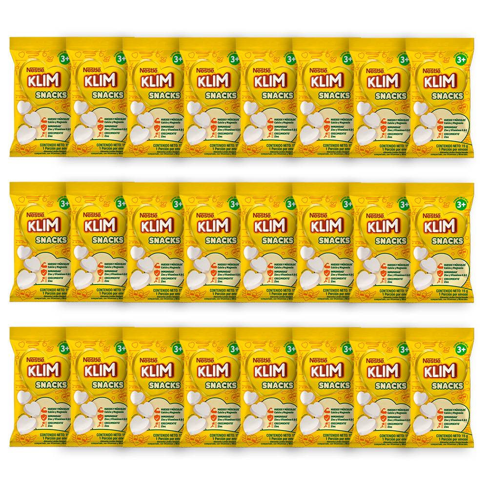 Klim Snacks 15 g 24 Sobres - Imagen 2