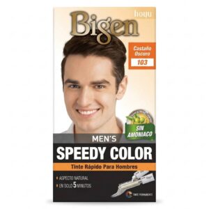 Bigen Mens Speedy Castano Oscuro 103