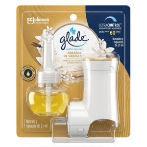 Ambientador Glade Abrazos De Vainilla + Unidad Electrica