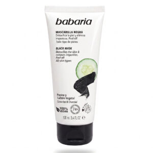 Mascarilla Babaria Negra Extracto Vegetal 100 Ml