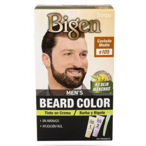 Bigen B105 Tinte Para Barba Y Bigote Castaño Medio