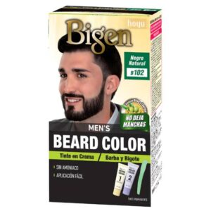Bigen B102 Tinte Para Barba Y Bigote Negro Natural