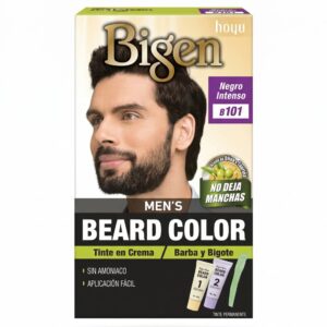 Bigen B101 Tinte Para Barba Y Bigote Negro Intenso