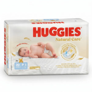 Pañales Huggies Natural Care Etapa 1 P 30 Unidades
