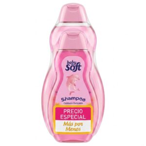 Shampoo Baby Soft Cuidado Delicado 400 ml + Shampoo 200 ml