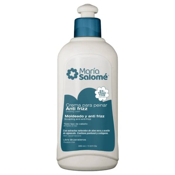 Crema Para Peinar Maria Salome Anti Frizz 350 Ml