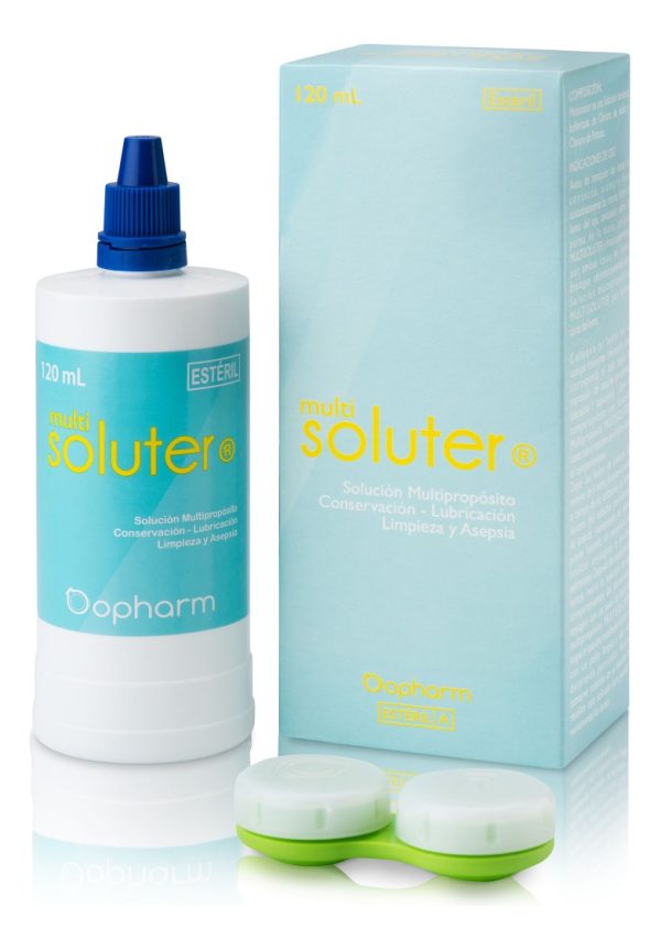 Solucion Desinfectante Lentes De Contacto 120 Ml