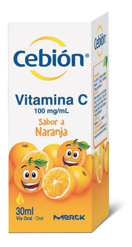 Vitamina C Cebion Gotas Sabor A Naranja 30 Ml