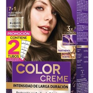 Palette 7-1 Rubio Medio Cenizo 2 Tubos