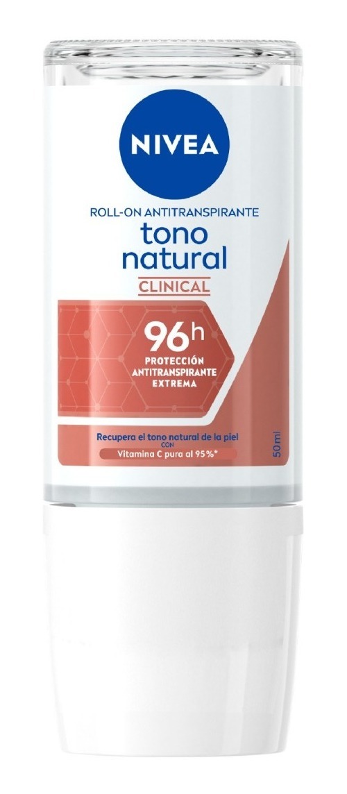 Desodorante Nivea Clinical Roll-on Tono Natural - Vitamina C