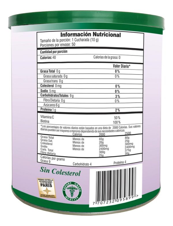 Colageno Hidrolizado Con Resveratrol Biotina 500 Gr - Imagen 2