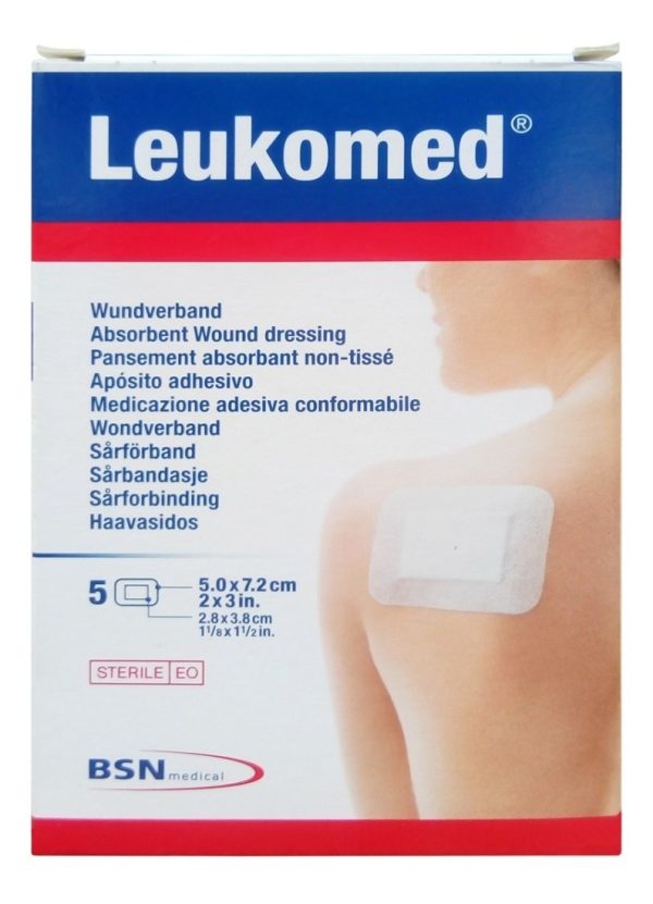 Vendaje Aposito Leukomed 7.2x5