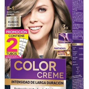 Palette 8-1 Rubio Claro Cenizo 2 Tubos