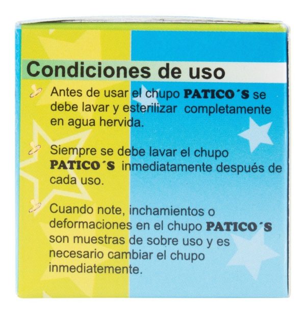 Chupo Paticos Silicona 1 Unidad. - Imagen 3