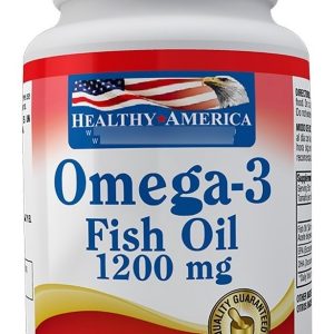 Omega 3 Fish Oil 1200 Mg 60 Capsulas Blandas Healthy America