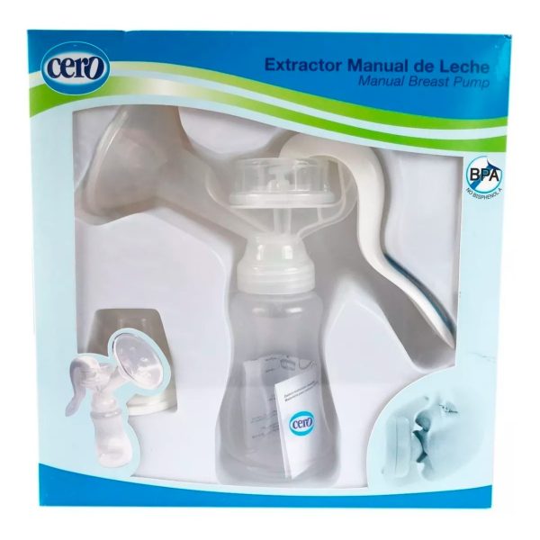 Extractor De Leche Materna Cero. Manual, Libre De Bpa