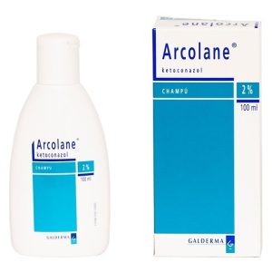 Shampoo Contra Caspa. Arcolane Ketoconazol 2%. Dermatitis