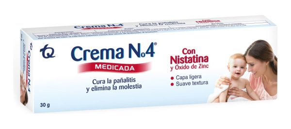 Crema N°4 Medicada 30g - G A