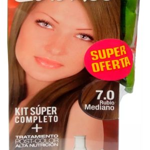 Coloris Kit 70 Rubio Mediano. Tinte Rubio Mediano