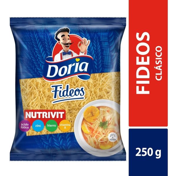 Pasta Fideos Doria 250 Gr - Imagen 2