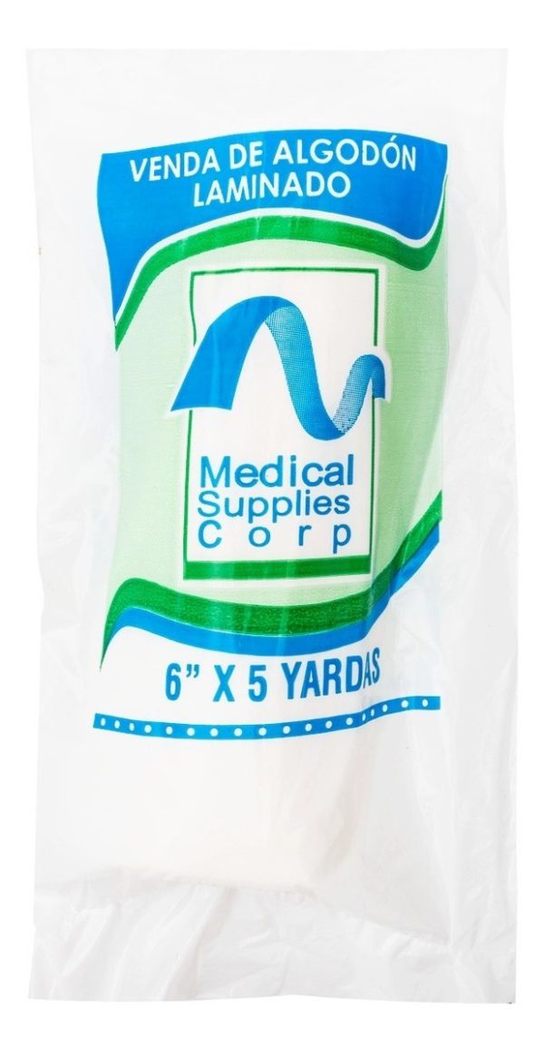 Venda De Algodon Laminado Medical 6x5