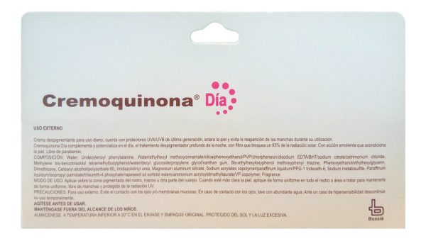 Despigmentador Cutáneo Dia 30g, Cremoquinona - Imagen 2