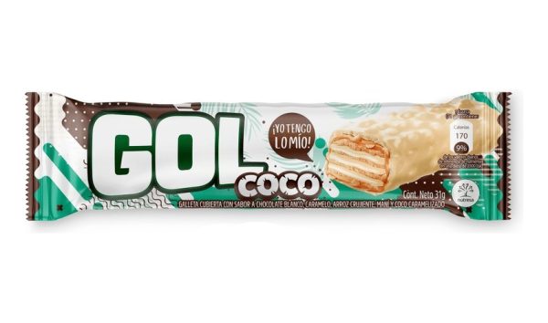 Chocolatina Gol Coco Caja 558g. X 18 Unidades - Imagen 2