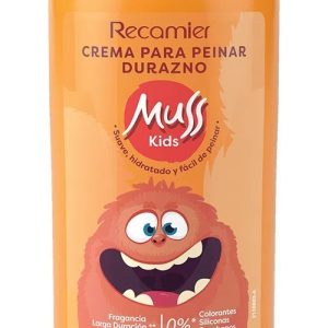 Crema Para Peinar Para Niños Muss Kids Durazno