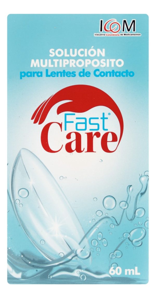 Solucion Multipropósito Fast Care 60 Ml