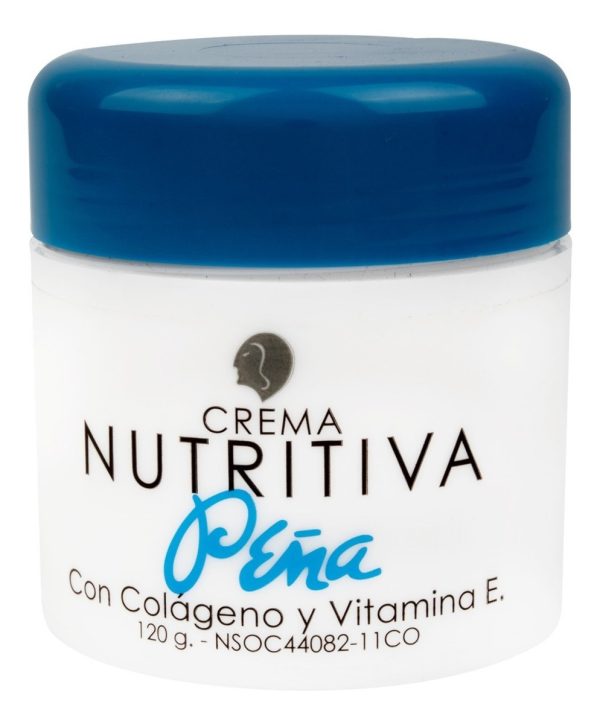 Crema Nutritiva Peña Colageno Y Vitamina E. 120g