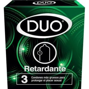 Condones Duo Retardante 3 Unidades