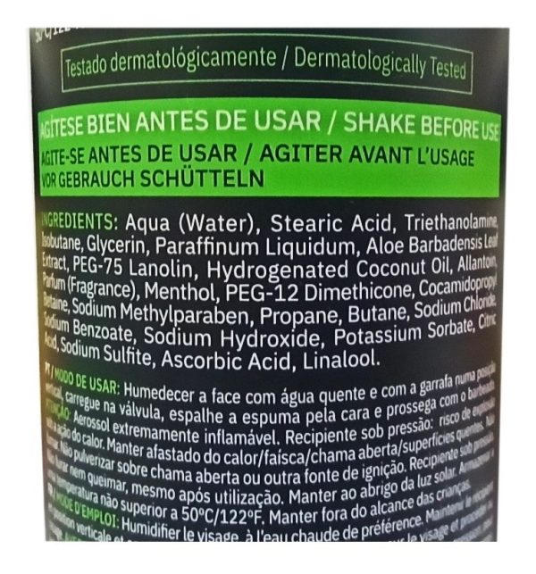 Espuma De Afeitar Babaria Aloe 300 Ml - Imagen 2