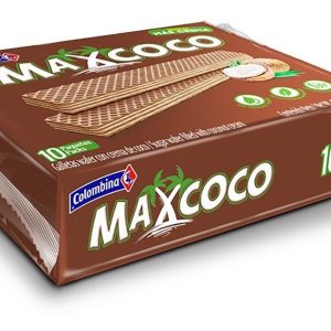 Galleta Max Coco Wafer 10 Unidades