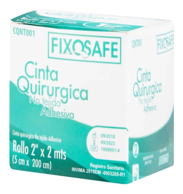 Cinta Quirurgica Fixosafe. Cinta Quirurgica Adhesiva.