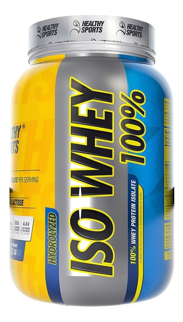 Iso Whey Proteina Healthy Sports 952 Gr - 28 Servicios