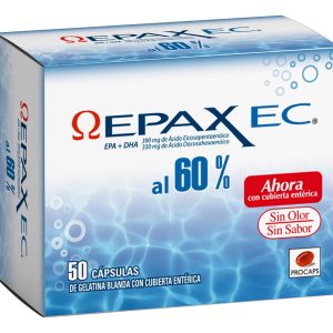 Epax Ec 50 Capsulas. Omega 3