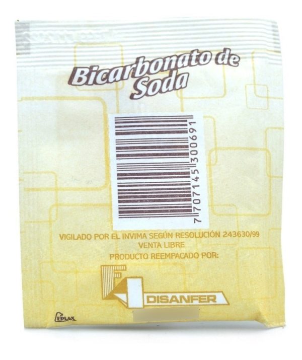 Bicarbonato De Soda 20 Sobres 10 G. - Imagen 2