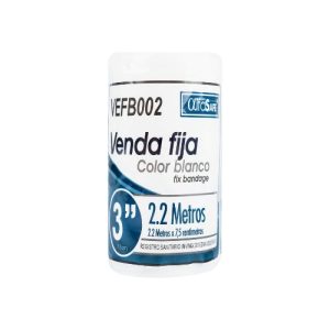 Venda Fija Blanca Alfasafe 3 Pulgadas X 2.2 Metros