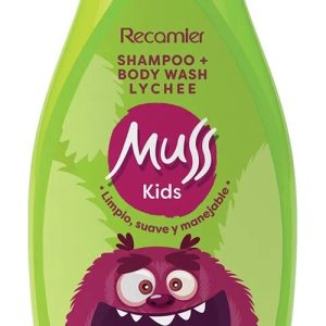 Champú Dual Niños Cabello Y Cuerpo Muss Kids Boys 400 Ml