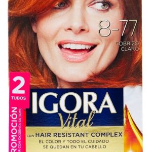 Igora Vital 8-77 Cobrizo Claro 2 Tubos
