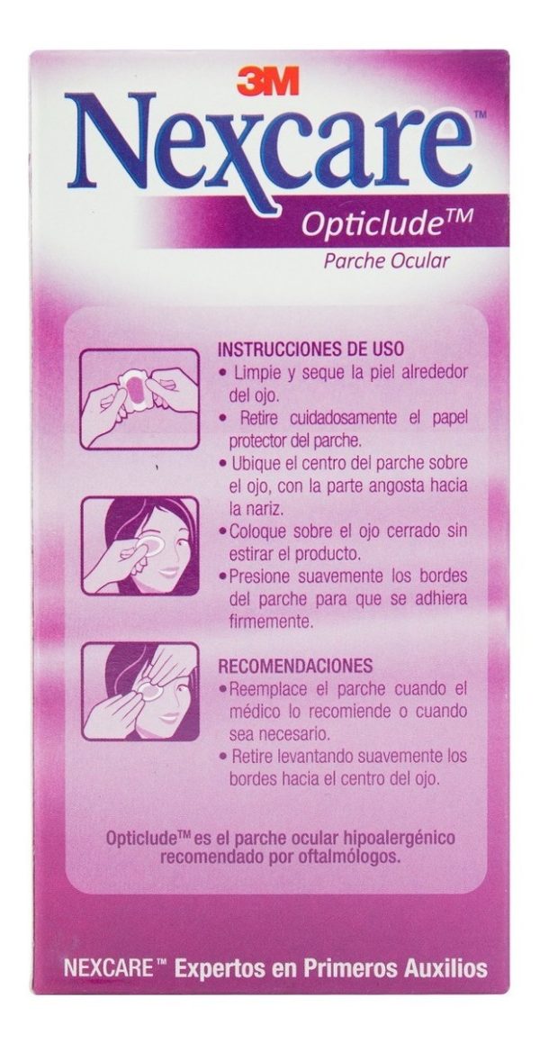 Parche Ocular 3m Nexcare Adultos 20 Unidades - Imagen 2