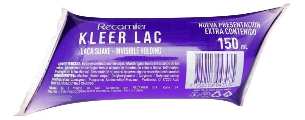 Laca Fijación Suave Sachet Kleer Lac Recamier