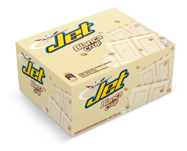 Chocolatina Jet Blanca 18 Unidades