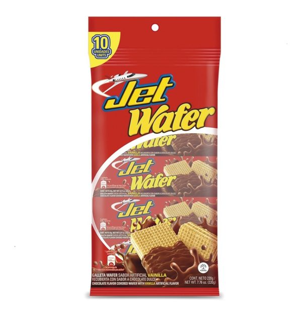 Galletas Wafer Jet 10 Uds