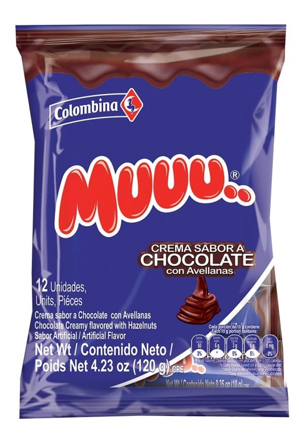 Crema Muuu Chocolate 12 Uds