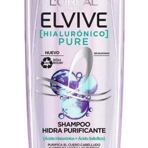 Shampoo Elvive Hialurónico Pure Cabello Graso